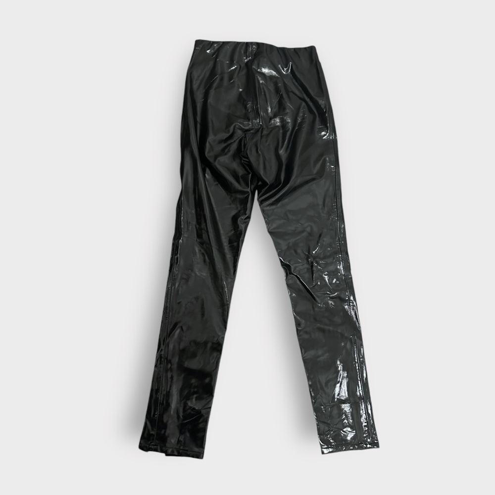 Blank NYC Black Vinyl High Waisted Pants - Picture 7 of 8